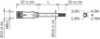 Picture of Andurikaabel PVC+ pesa otse, A-coded, ( 2.5m + M8 4-pin ), SICK